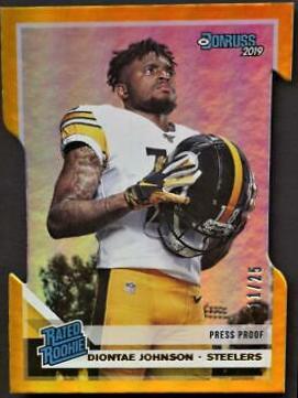 Diontae Johnson [Gold Die Cut Press Proof] #327