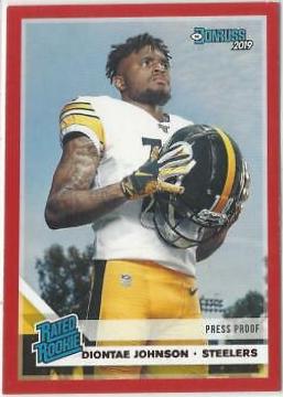 Diontae Johnson [Red Press Proof] #327