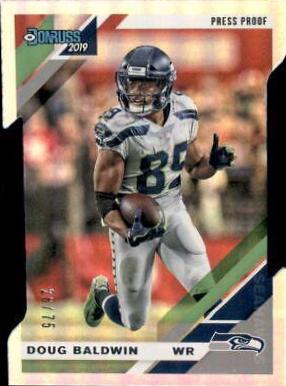 Doug Baldwin [Silver Die Cut Press Proof] #229