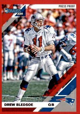 Drew Bledsoe [Red Press Proof] #169