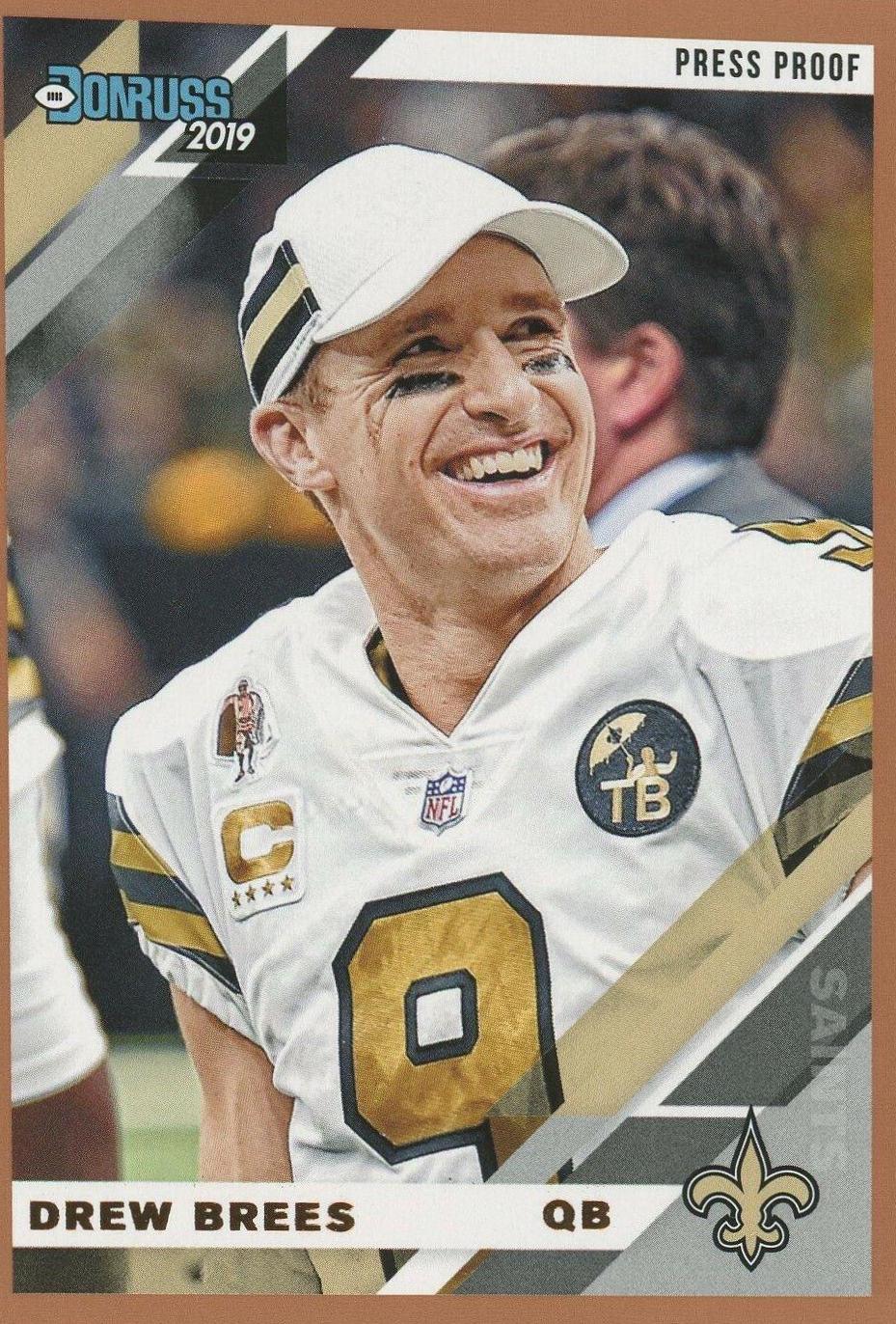 Drew Brees [Bronze Press Proof] #170