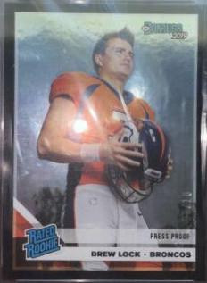 Drew Lock [Black Press Proof] #303