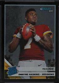 Dwayne Haskins [Black Press Proof] #301