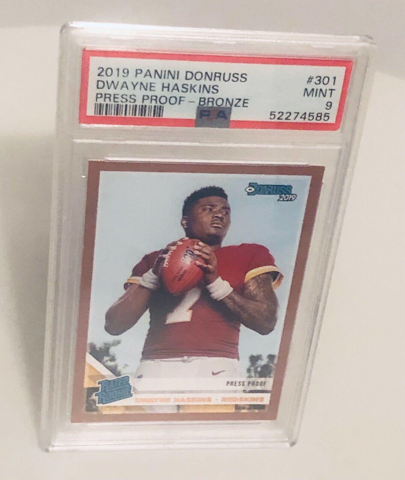 Dwayne Haskins [Bronze Press Proof] #301
