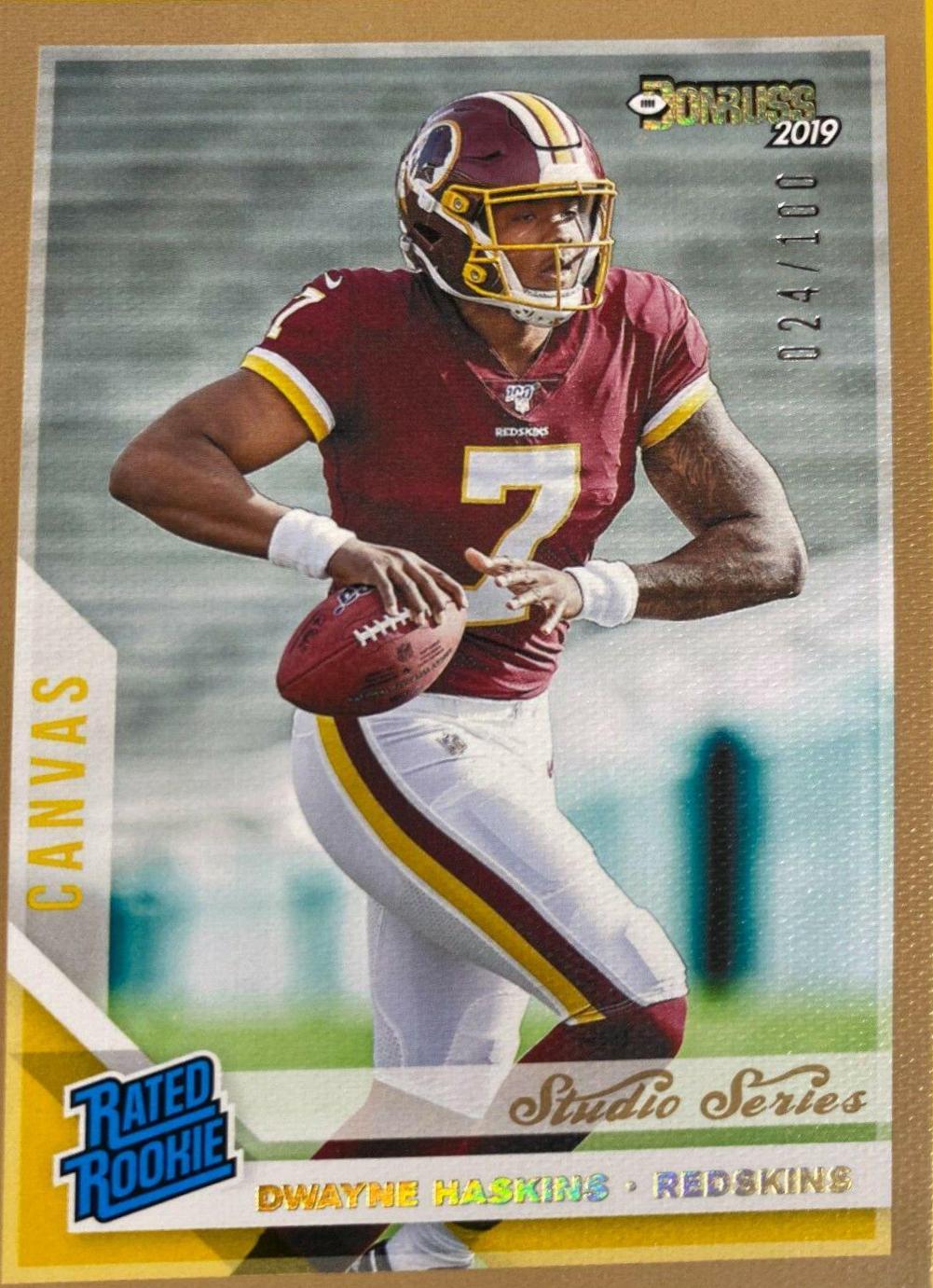 Dwayne Haskins [Canvas Studio Series] #301