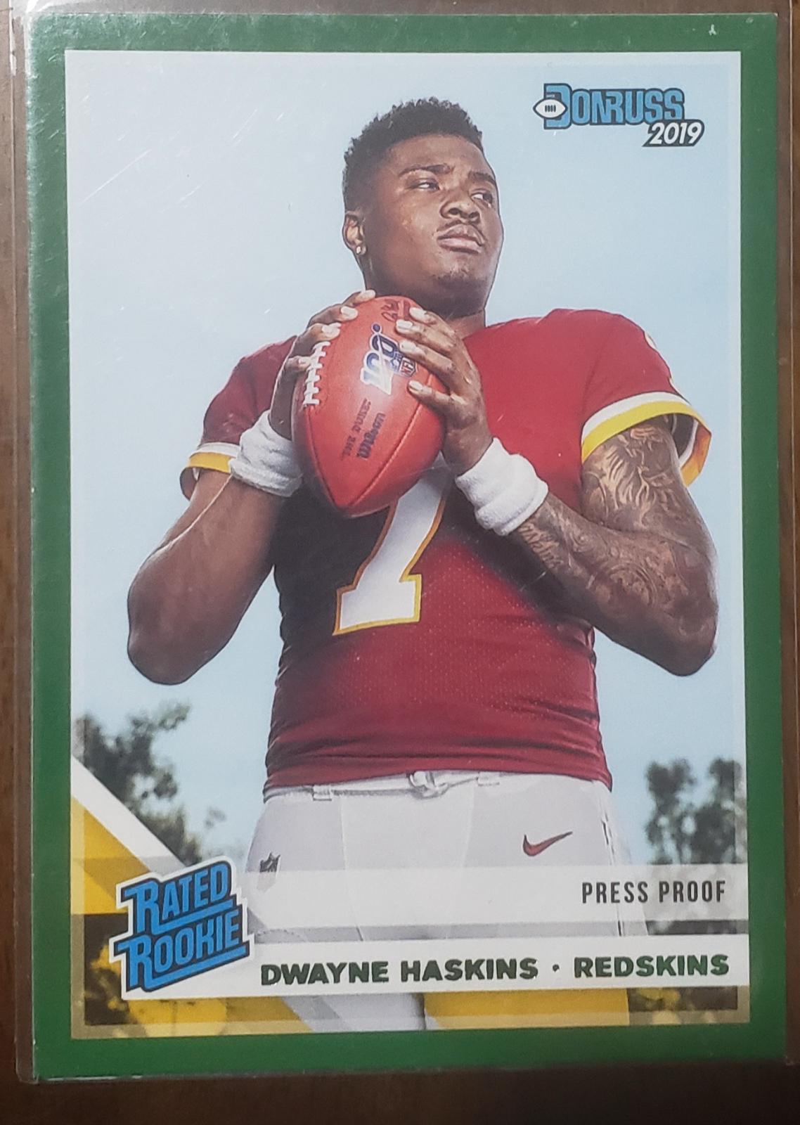 Dwayne Haskins [Green Press Proof] #301