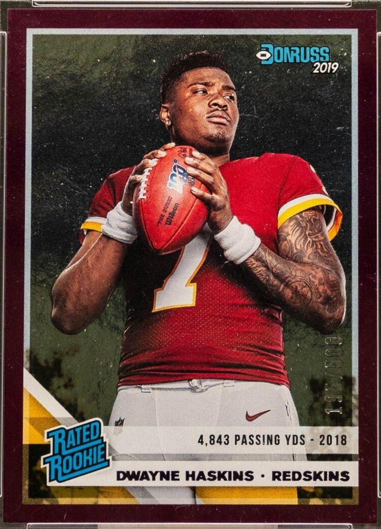 Dwayne Haskins [Season Stat Line] #301