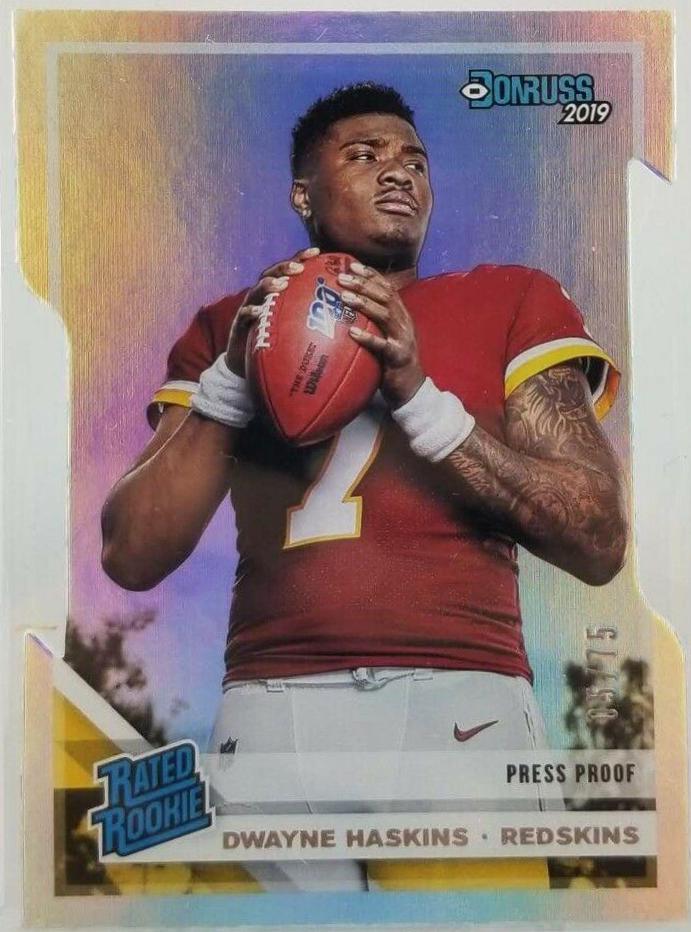 Dwayne Haskins [Silver Die Cut Press Proof] #301
