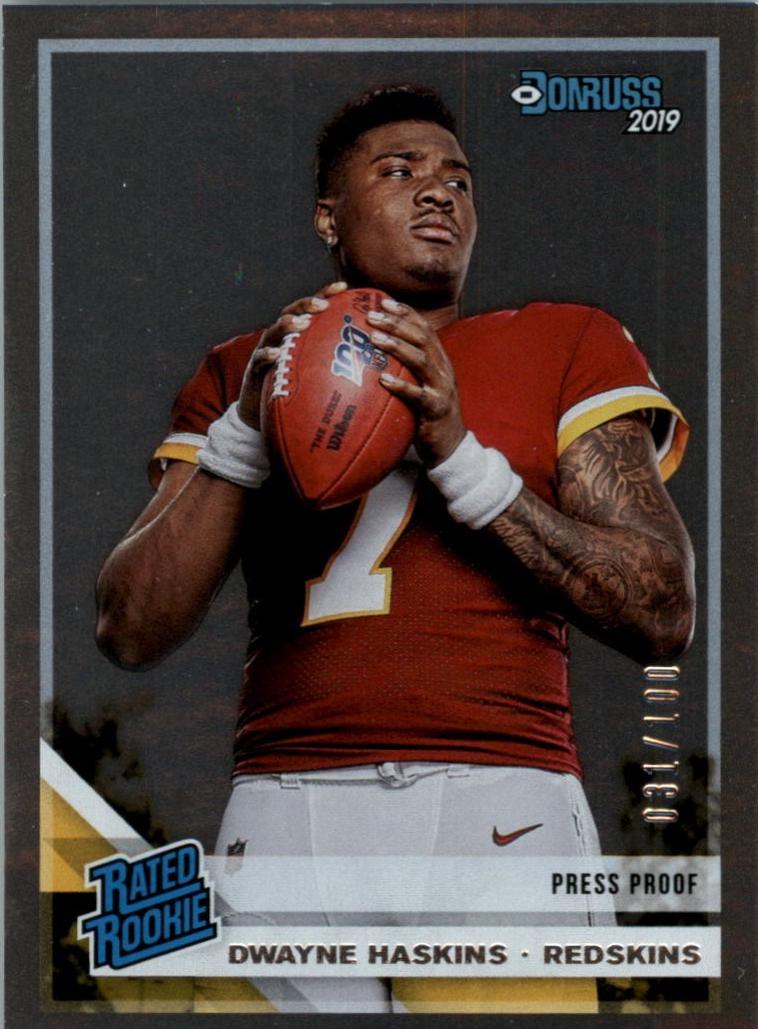 Dwayne Haskins [Silver Press Proof] #301