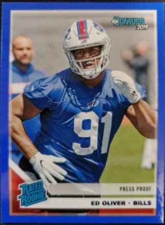 Ed Oliver [Blue Press Proof] #347
