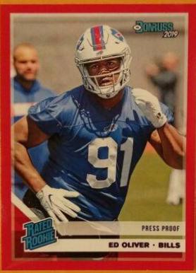 Ed Oliver [Red Press Proof] #347