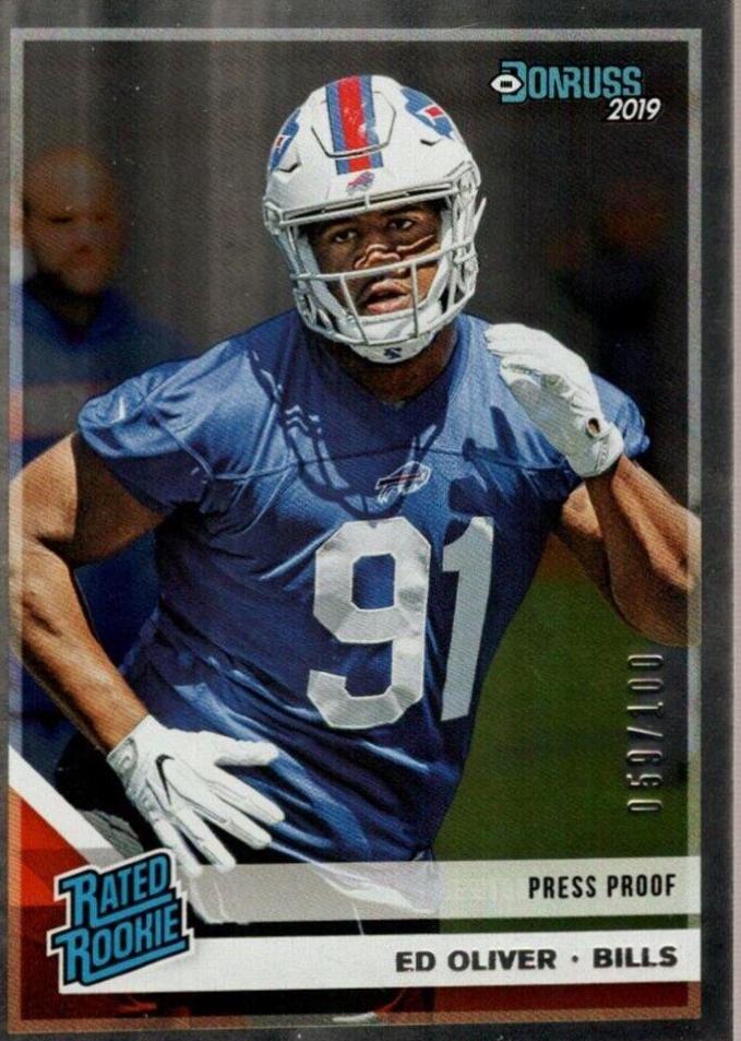 Ed Oliver [Silver Press Proof] #347