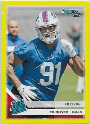 Ed Oliver [Yellow Press Proof] #347