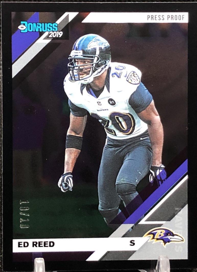 Ed Reed [Black Press Proof] #32