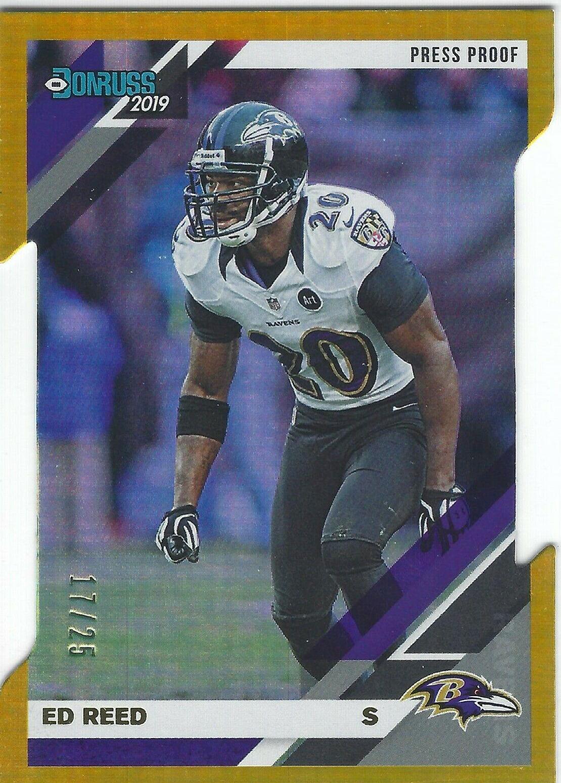 Ed Reed [Gold Press Proof] #32
