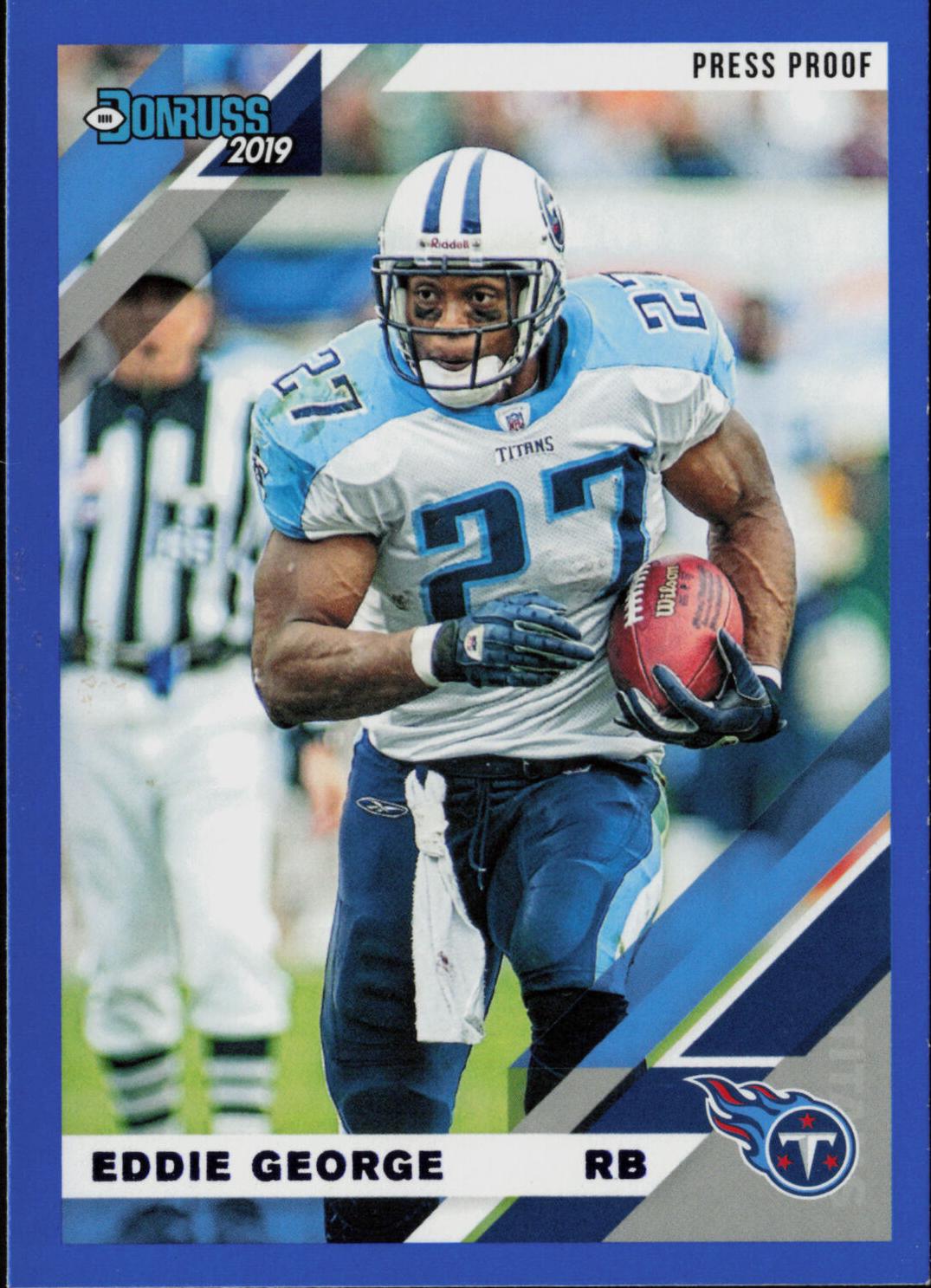 Eddie George [Blue Press Proof] #249