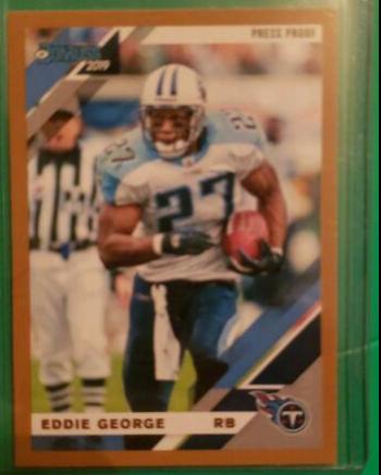 Eddie George [Bronze Press Proof] #249
