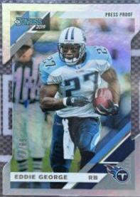 Eddie George [Silver Die Cut Press Proof] #249