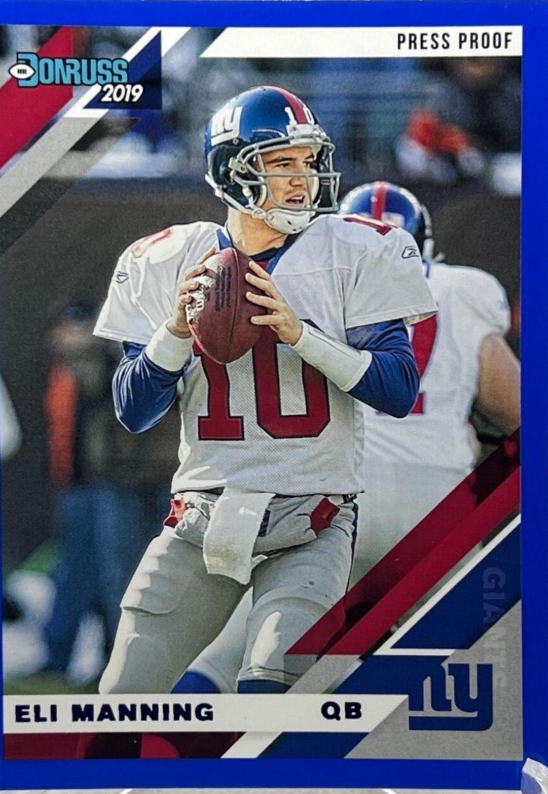 Eli Manning [Blue Press Proof] #178