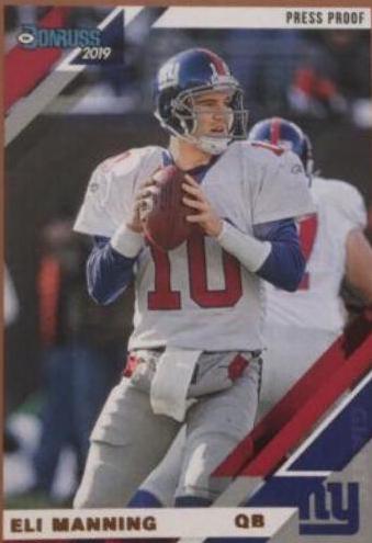 Eli Manning [Bronze Press Proof] #178