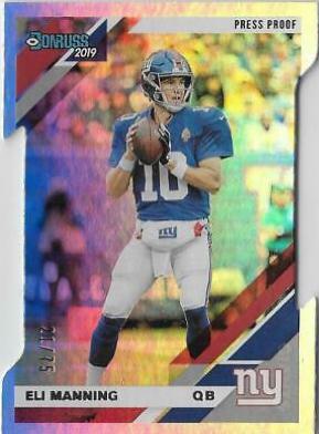 Eli Manning [Silver Die Cut Press Proof] #178