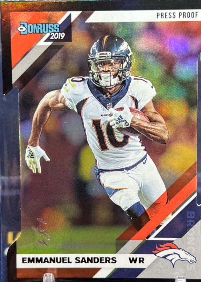 Emmanuel Sanders [Black Press Proof] #87