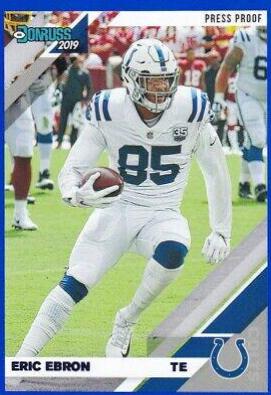 Eric Ebron [Blue Press Proof] #119
