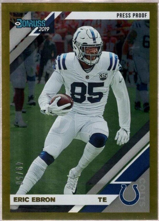 Eric Ebron [Gold Press Proof] #119