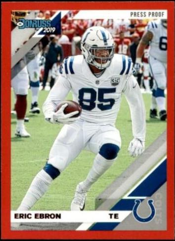 Eric Ebron [Red Press Proof] #119