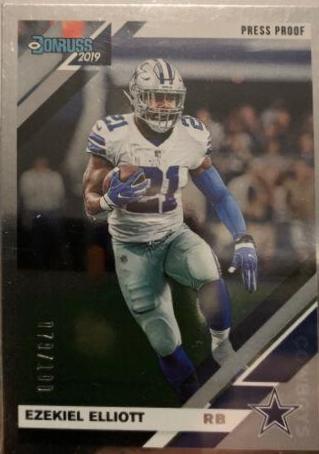 Ezekiel Elliott [Silver Press Proof] #75