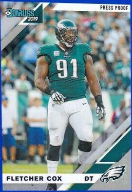 Fletcher Cox [Blue Press Proof] #205