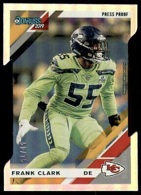 Frank Clark [Silver Die Cut Press Proof] #232