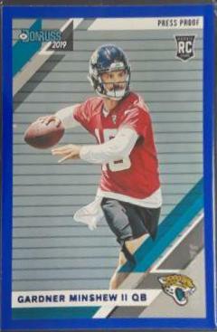 Gardner Minshew II [Blue Press Proof] #292
