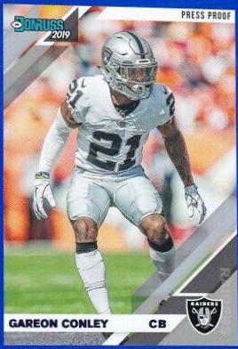 Gareon Conley [Blue Press Proof] #199