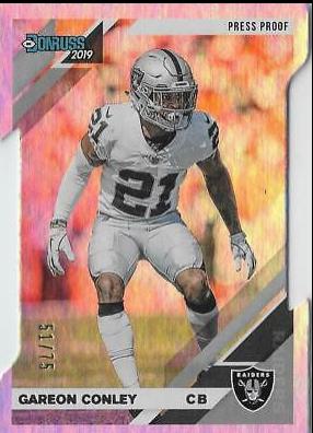 Gareon Conley [Silver Die Cut Press Proof] #199