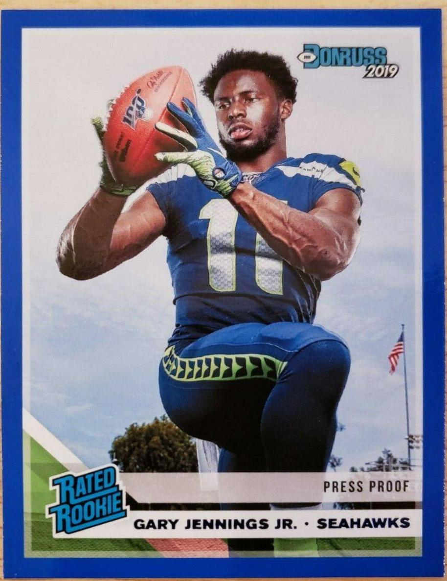 Gary Jennings Jr. [Blue Press Proof] #334