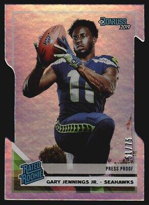 Gary Jennings Jr. [Silver Die Cut Press Proof] #334