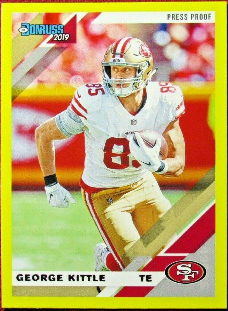George Kittle [Yellow Press Proof] #224