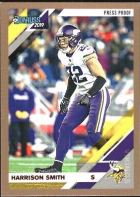 Harrison Smith [Blue Press Proof] #159