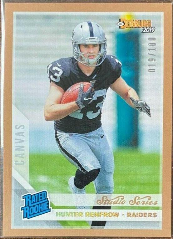 Hunter Renfrow [Canvas Studio Series] #340