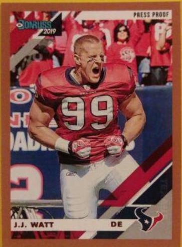 J.J. Watt [Bronze Press Proof] #107