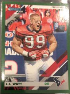 J.J. Watt [Green Press Proof] #107
