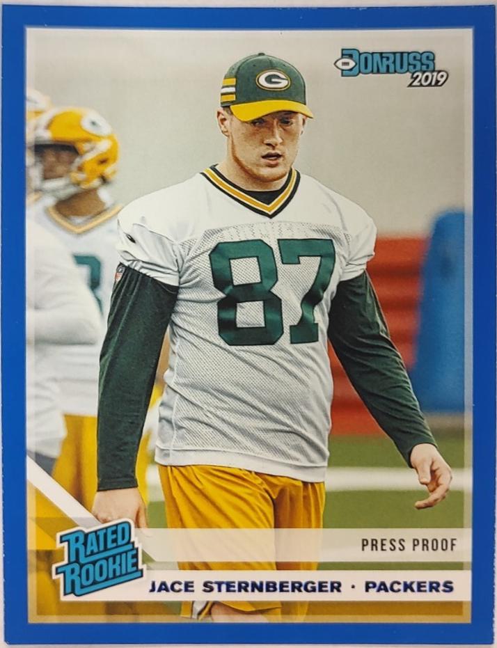 Jace Sternberger [Blue Press Proof] #348