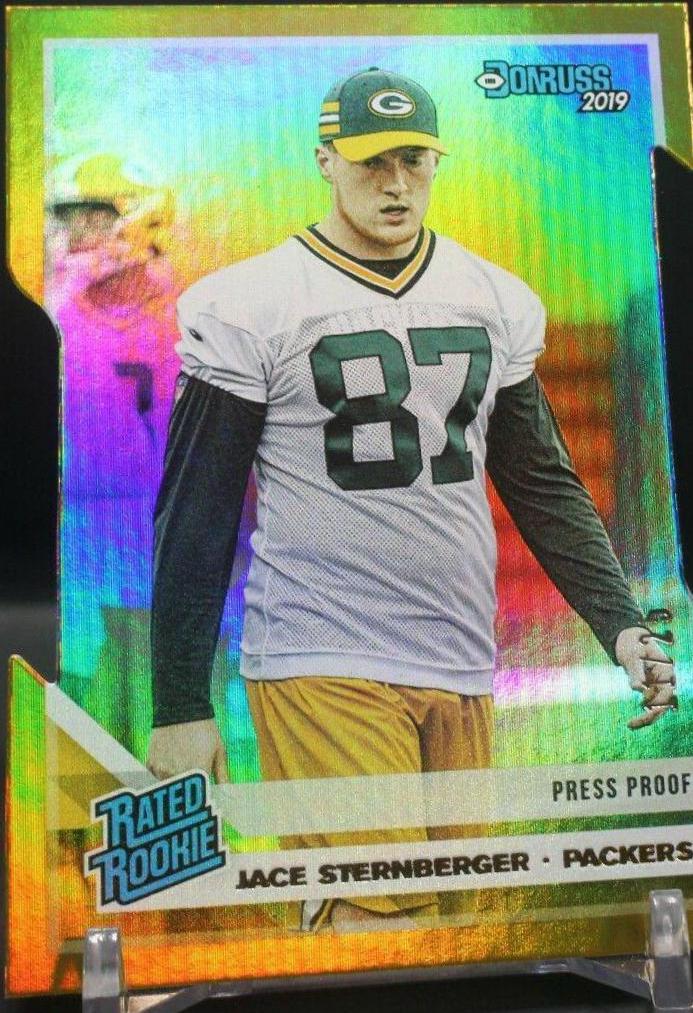 Jace Sternberger [Gold Die Cut Press Proof] #348