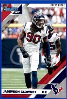 Jadeveon Clowney [Blue Press Proof] #108
