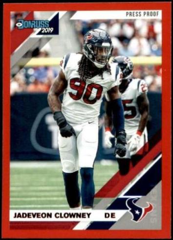 Jadeveon Clowney [Red Press Proof] #108