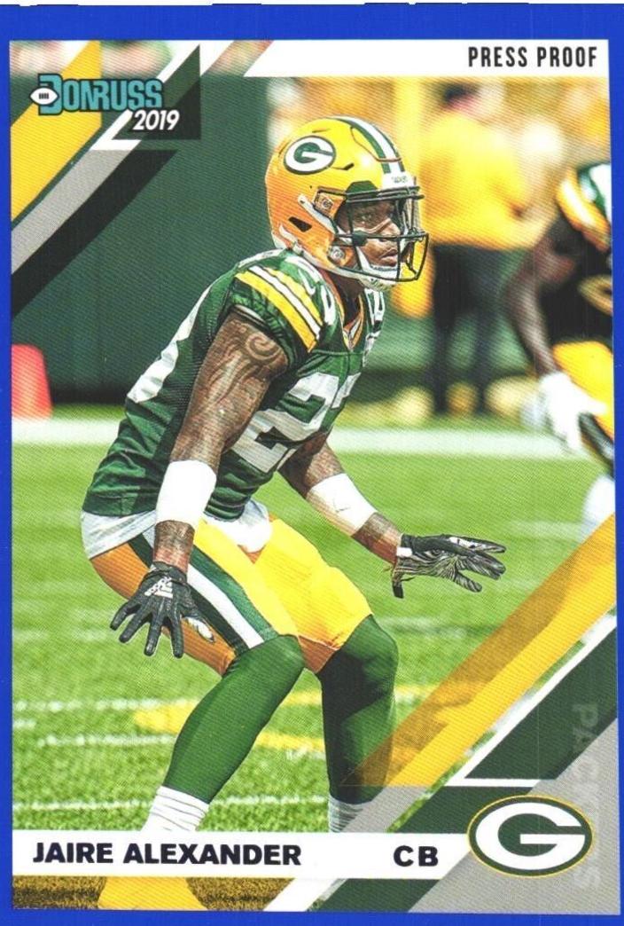 Jaire Alexander [Blue Press Proof] #104
