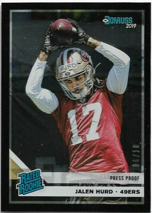 Jalen Hurd [Black Press Proof] #341
