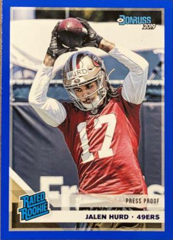 Jalen Hurd [Blue Press Proof] #341