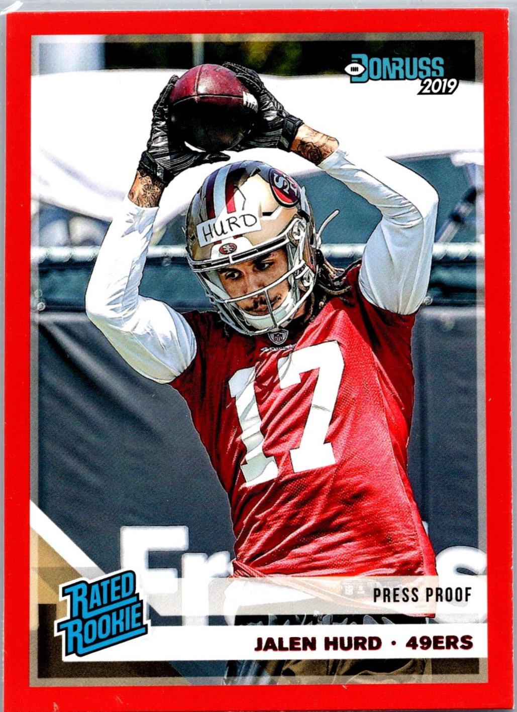 Jalen Hurd [Red Press Proof] #341